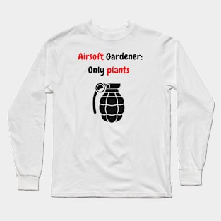 airsoft player Long Sleeve T-Shirt